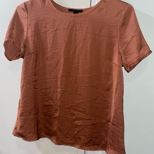 Brown Tee w/ Open Back